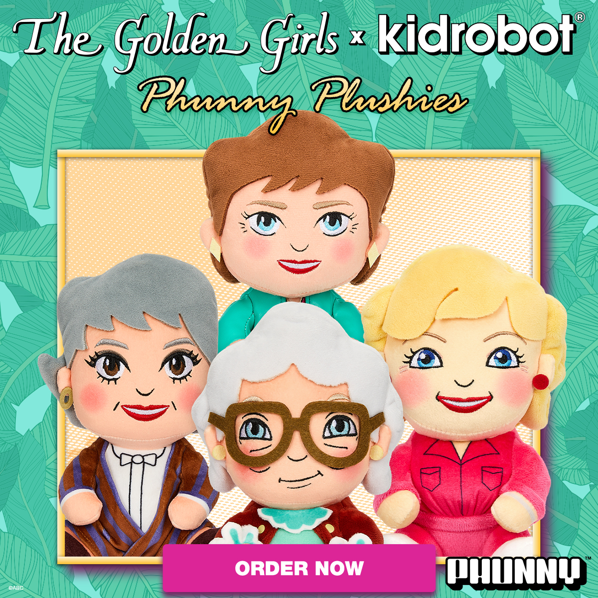 The Golden Girls x Kidrobot - Plush collectibles by Kidrobot