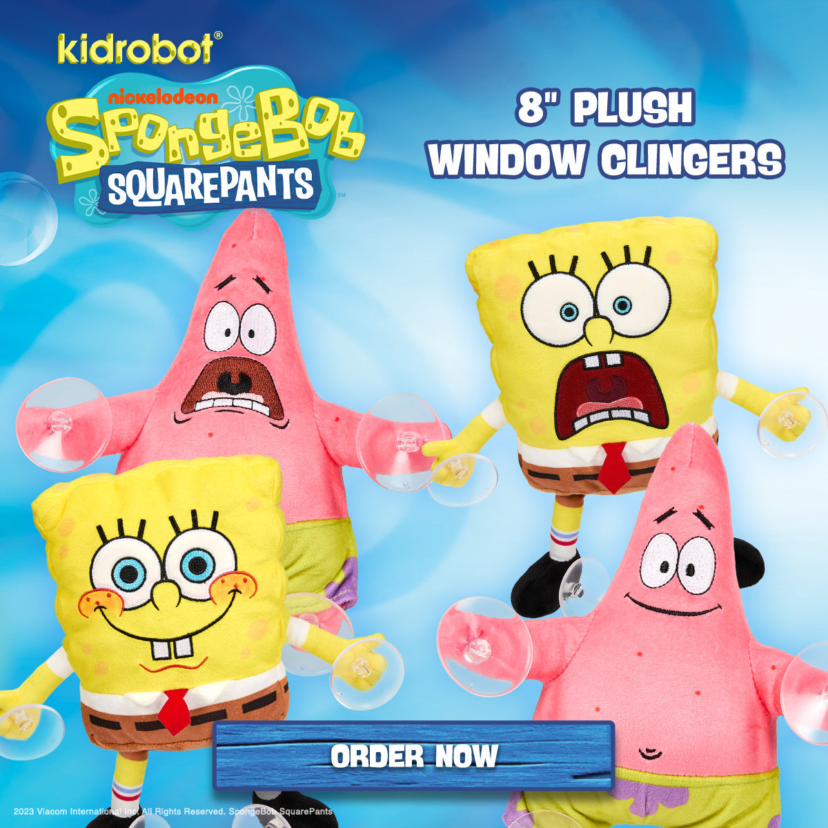Kidrobot Window Clingers