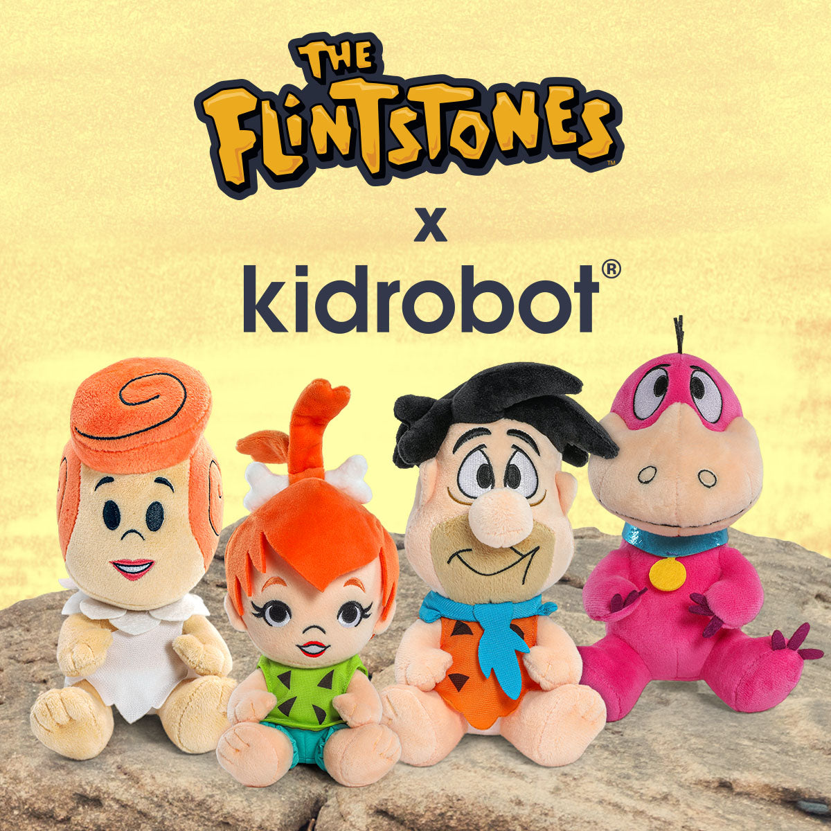 The Flintstones x Kidrobot Collection