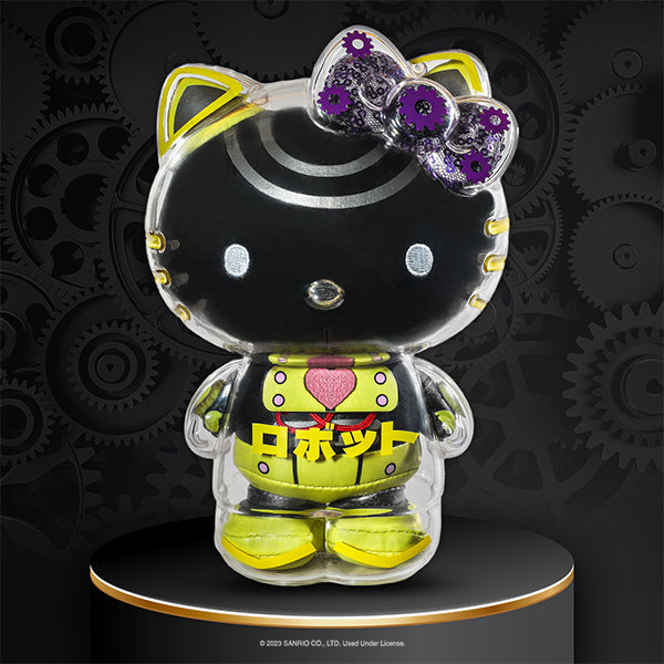 BLACK FRIDAY! Hello Kitty® 8” Plush Clear Shell Robot Figure - Kidrobot.com Exclusive Black Friday Release - Kidrobot