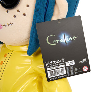 Coraline with Button Eyes 13" Medium Plush - Kidrobot
