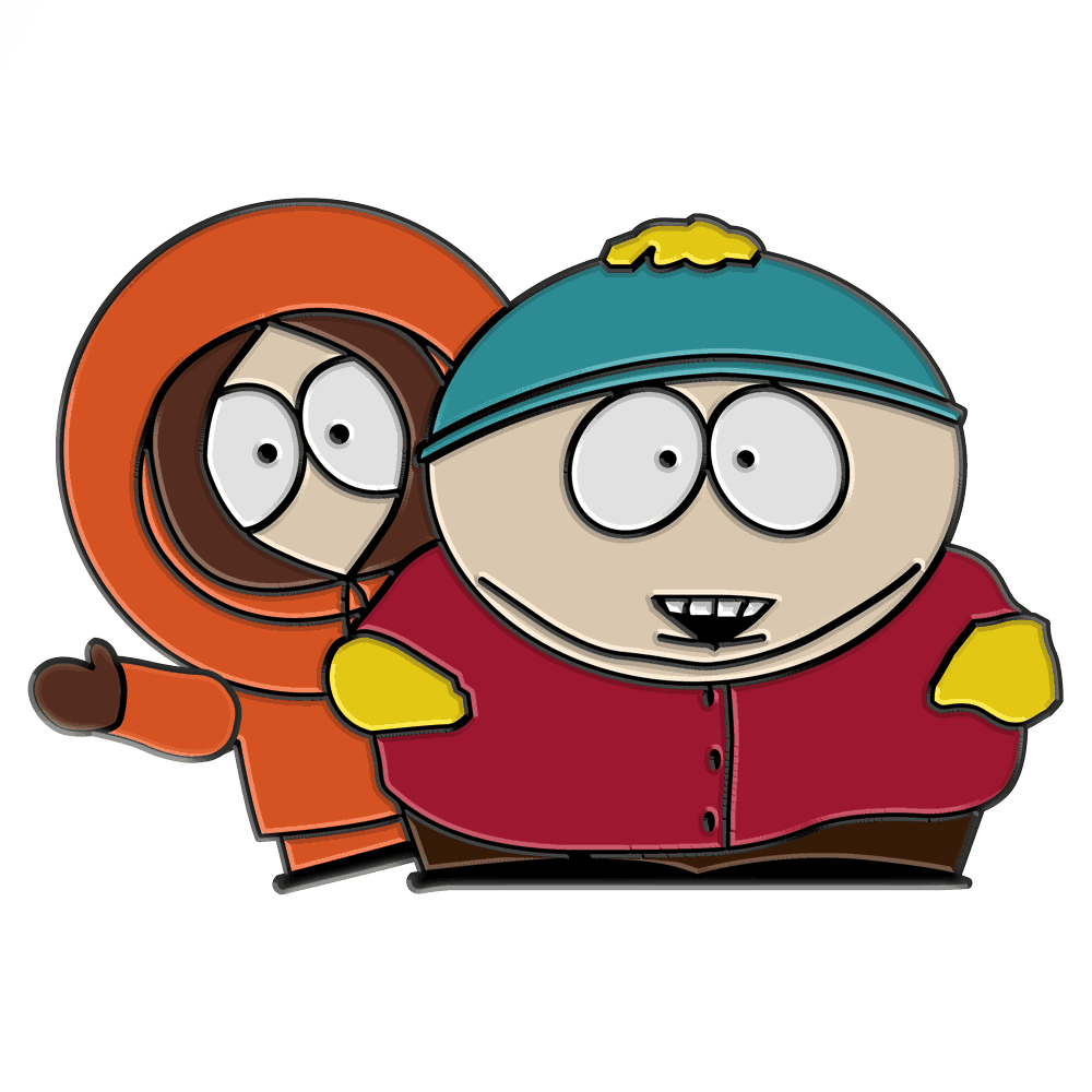 2023 CON EXCLUSIVE: South Park 1.5" Premium Pins and Lanyard Set (Limited Edition of 400) - Kidrobot