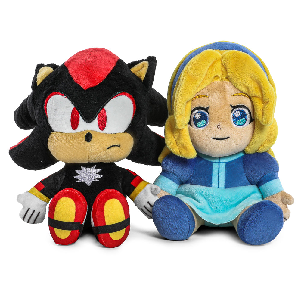 Sonic the Hedgehog Shadow and Maria Phunny Plush 2-Pack Kidrobot