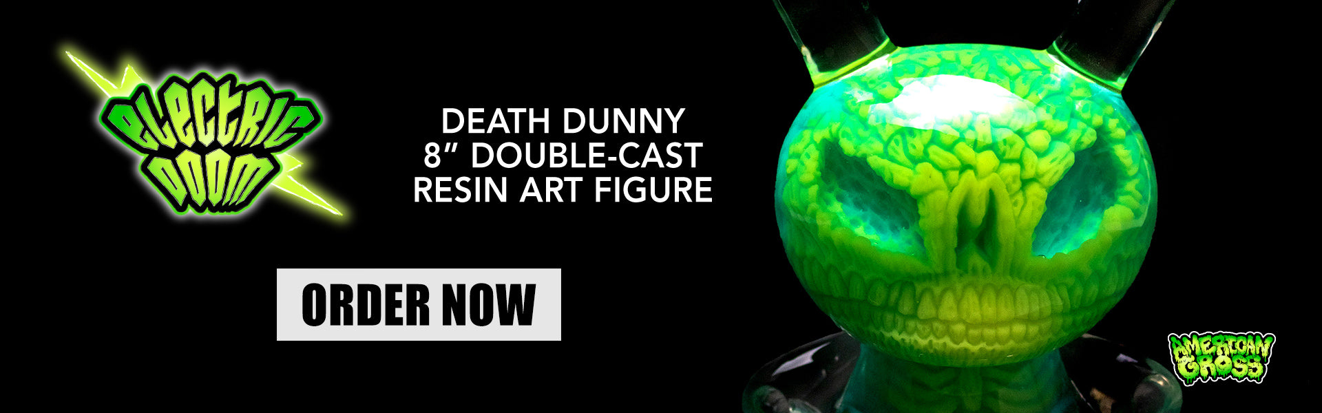 Death Dunny 8" Art Figure by American Gross - Only at Kidrobot.com