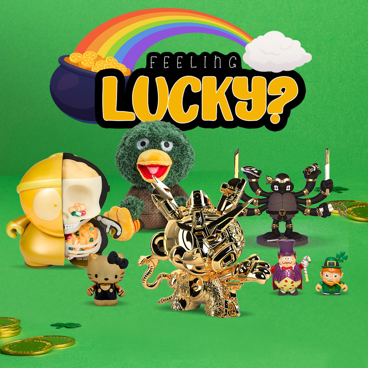 Kidrobot St. Patrick's Day Collection