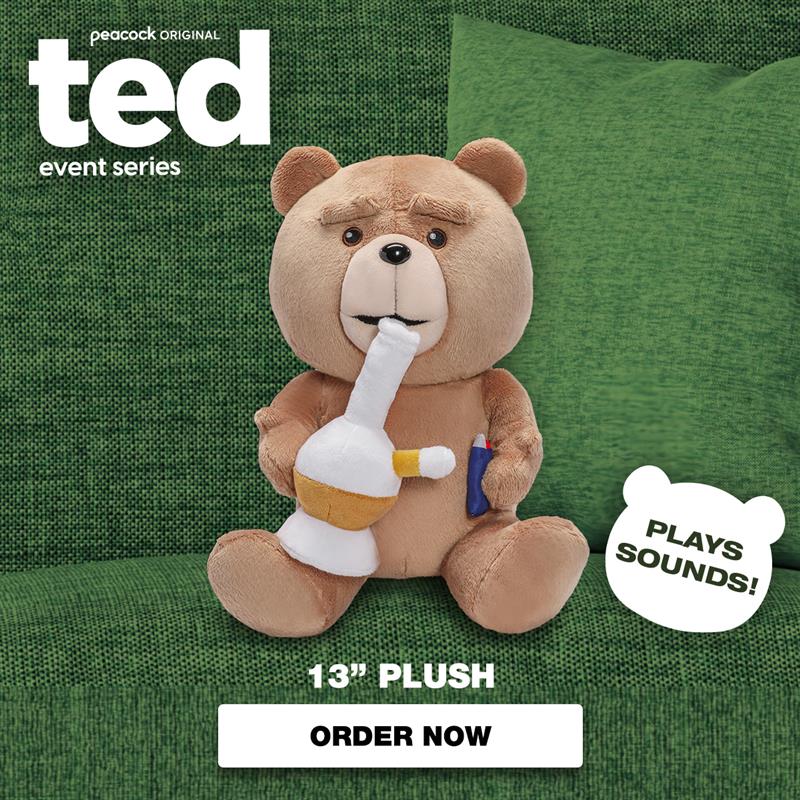 Ted (TV Show) Plush with Sound by Kidrobot - Order Now