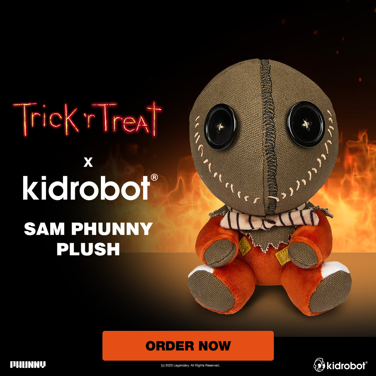 Trick 'r Treat Sam Phunny Plush (PRE-ORDER)