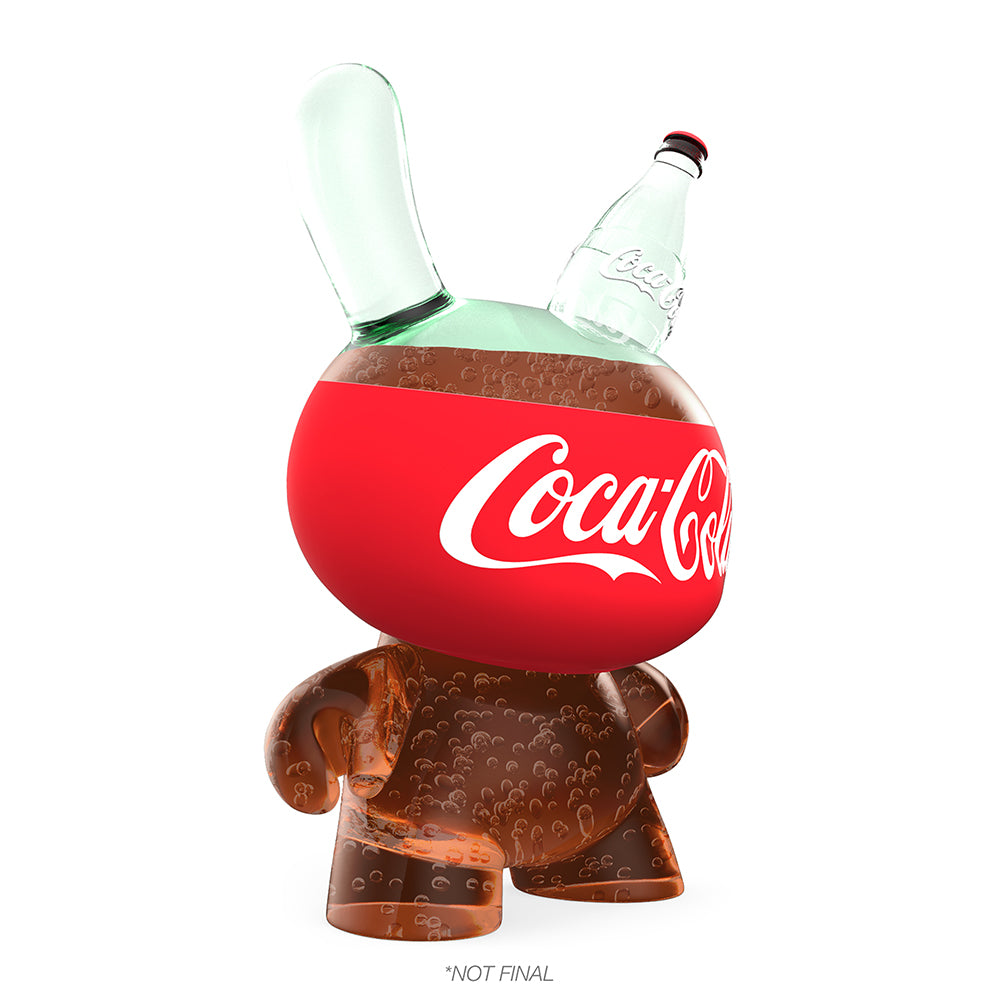 Kidrobot x Coca-Cola Classic 8" Resin Dunny Art Figure - Limited Edition of 1000 (PRE-ORDER) - Kidrobot