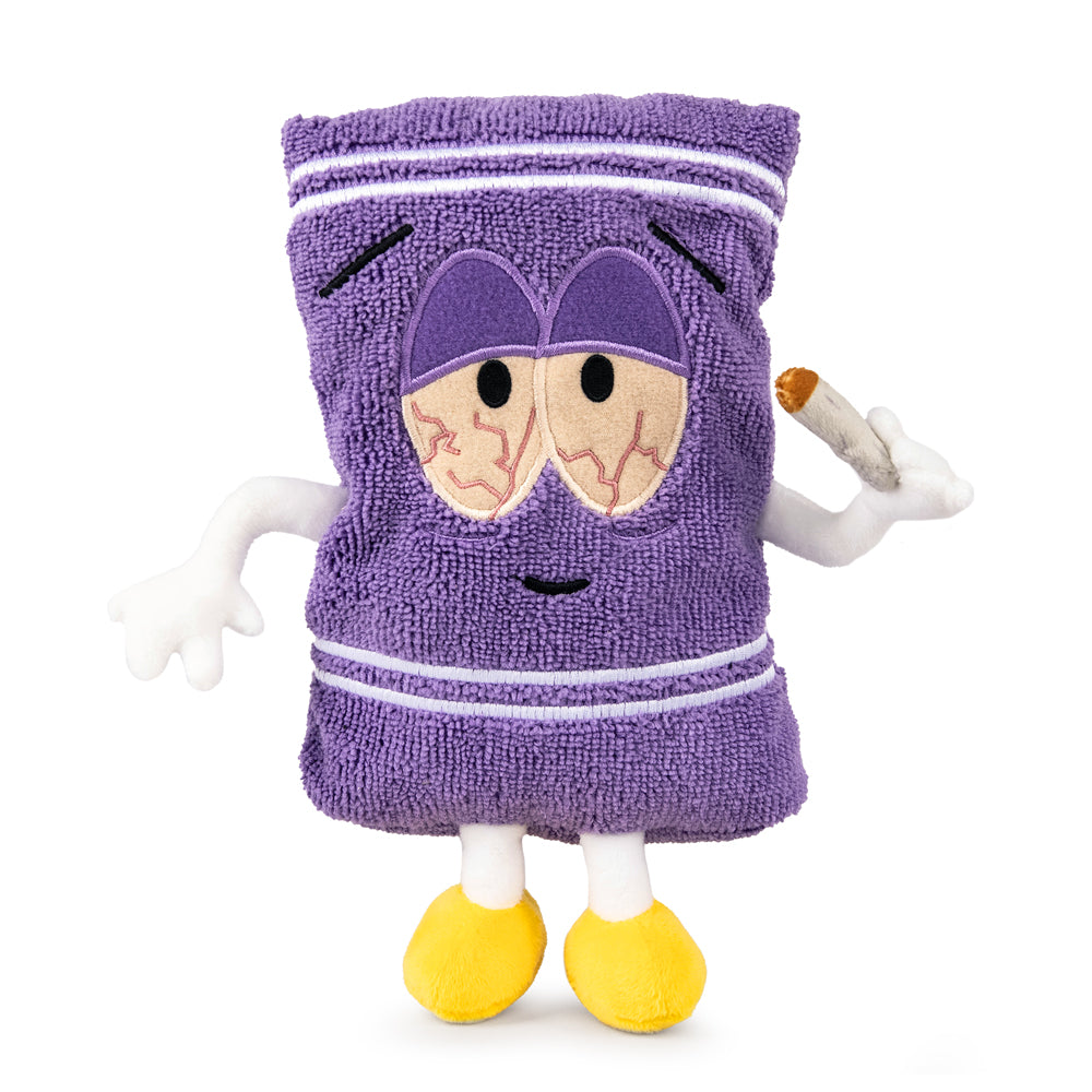 South Park 10" Stoned Towelie Plush by Kidrobot (PRE-ORDER) - Kidrobot - Shop Designer Art Toys at Kidrobot.com