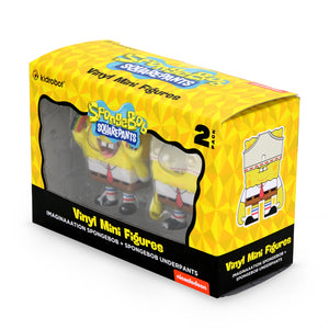 Imaginaaation SpongeBob SquarePants & SpongeBob UnderPants Vinyl Figure 2-Pack - Kidrobot - Shop Designer Art Toys at Kidrobot.com