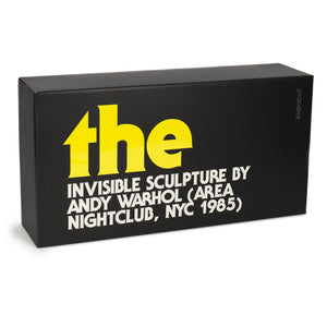 Andy Warhol The Invisible Sculpture - Kidrobot - Designer Art Toys