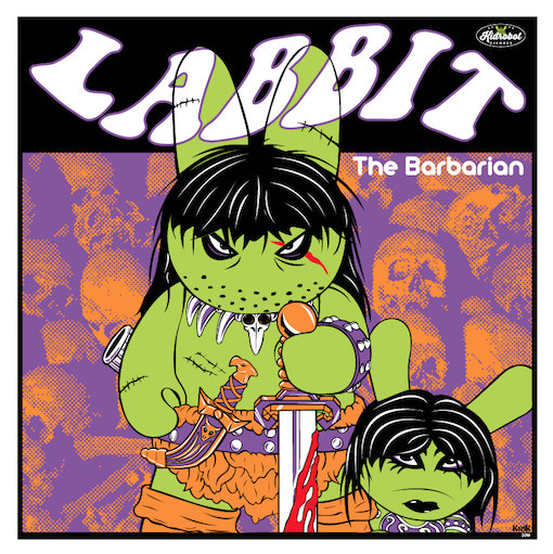 Frank Kozik’s Labbit the Barbarian Screen Print Now Available!