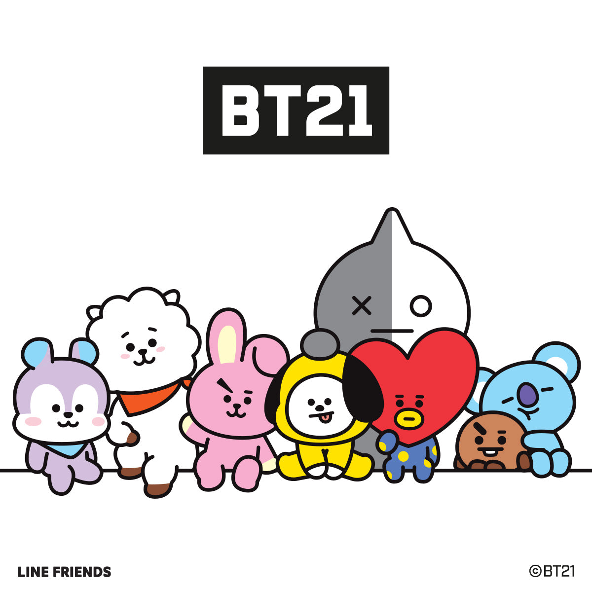 BT21 x Kidrobot - BTS - LINE FRIENDS