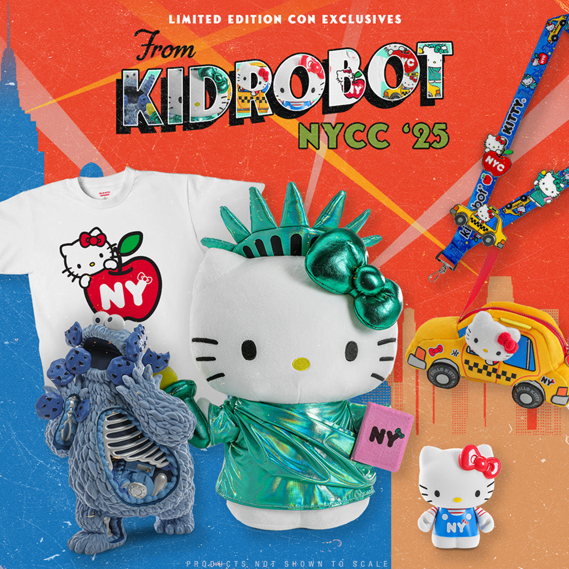 New York Comic Con 2025 Kidrobot Exclusives