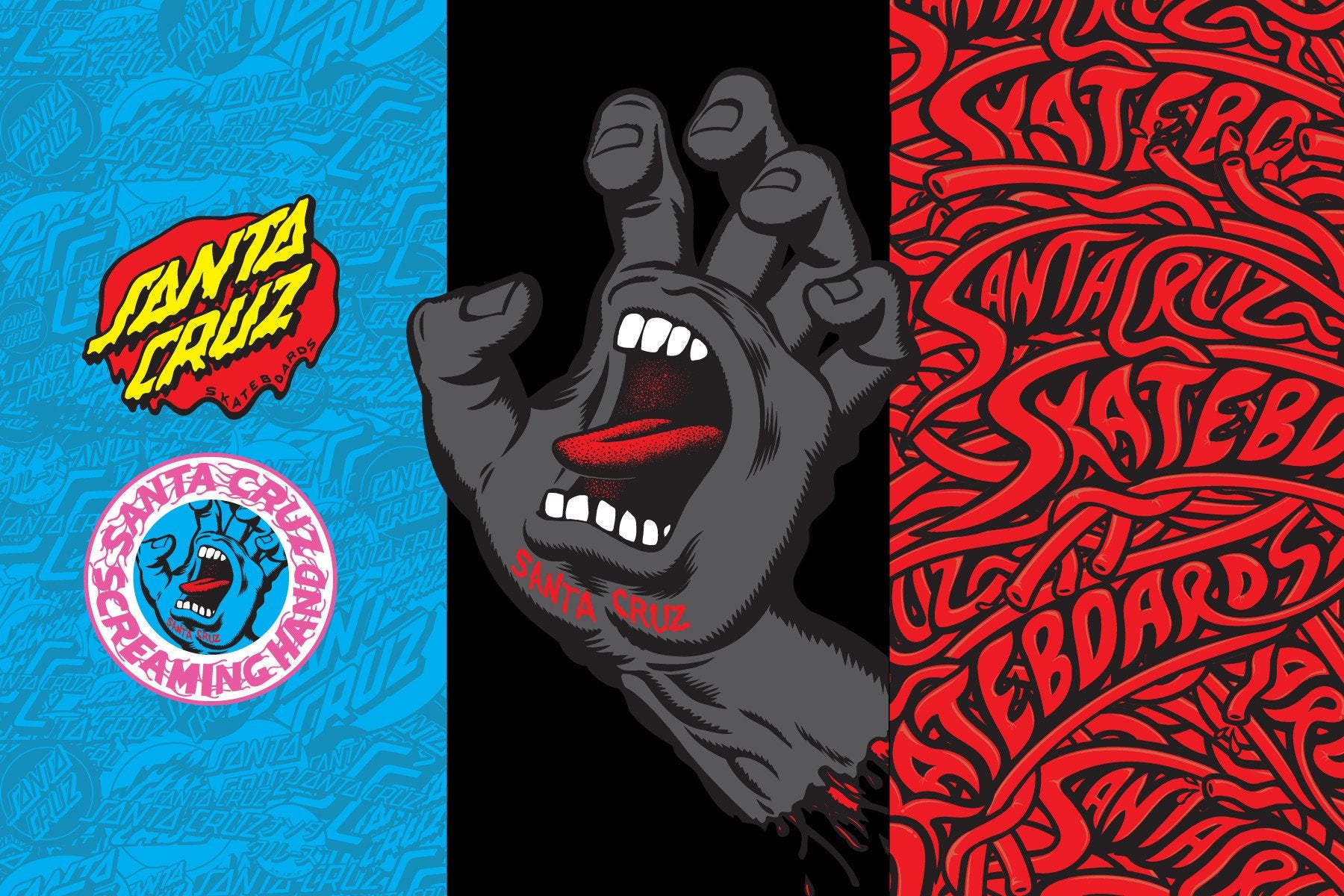 Santa Cruz Skateboards x Kidrobot