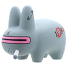 1984 Kidrobot Smorkin' Labbit 10-inch vinyl figure with a smoking mouth and bold design, standing upright on a plain background.