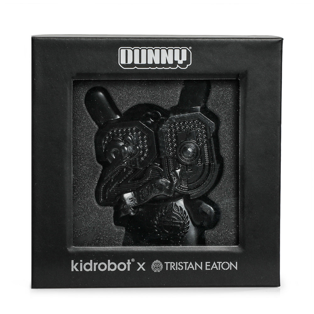 20th Anniversary Solid Metal Dunny Keychain - “Shock Black” by
