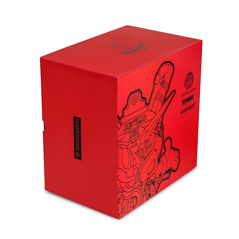 20th Anniversary Still Life Dunny 8-inch art figure by Tristan Eaton, Ketchup Edition, limited to 300 pieces, featuring detailed design.