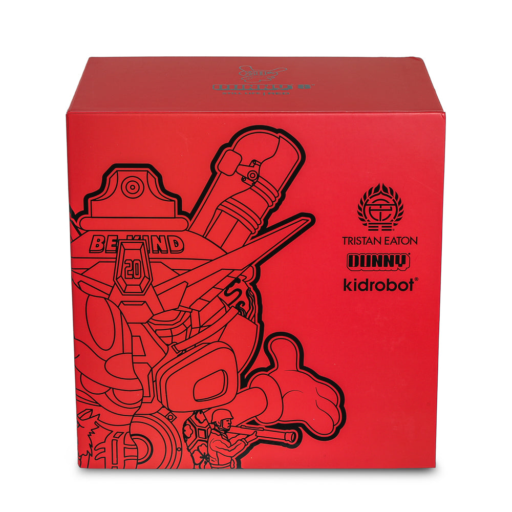 20th Anniversary Still Life Dunny 8-inch art figure by Tristan Eaton, Ketchup Edition, limited to 300 pieces, featuring detailed design.