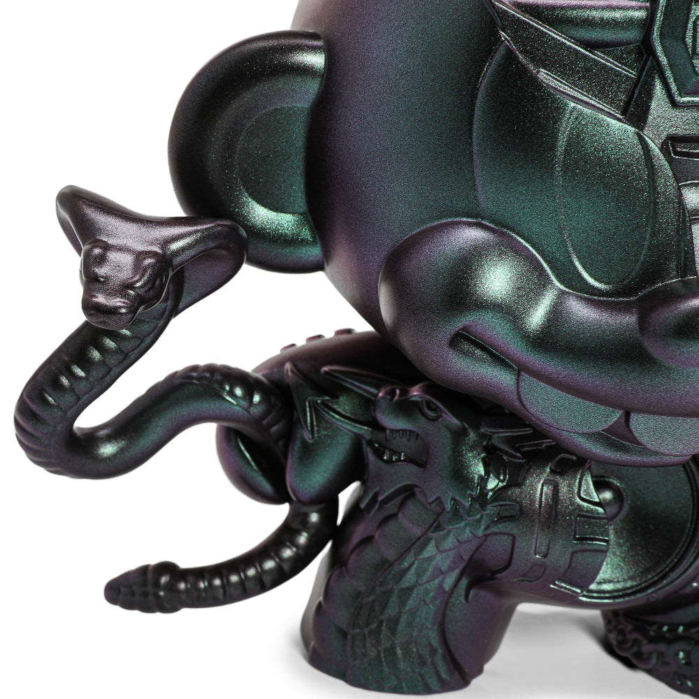 20th Anniversary Still Life Dunny 8-inch art figure by Tristan Eaton in Mystic Black Edition, limited to 300 pieces.