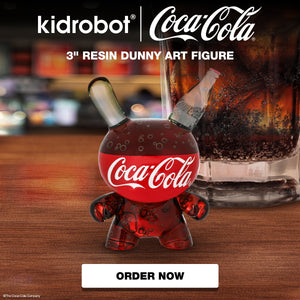 Kidrobot x Coca-Cola® 3" Resin Dunny Art Figure (PRE-ORDER) - Kidrobot