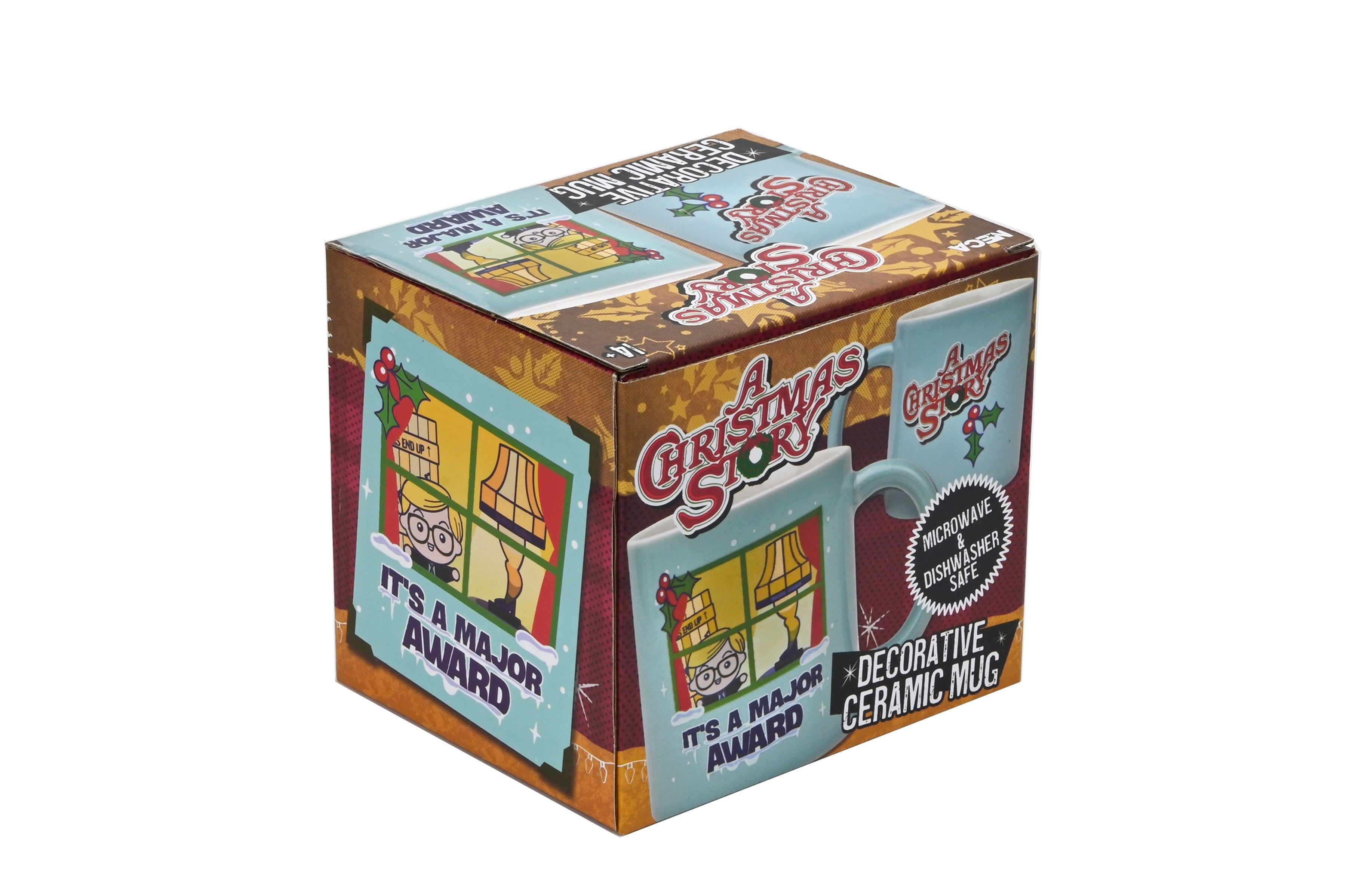 A Christmas Story - Ralphie & Leg Lamp Decorative Ceramic Mug - Kidrobot.com