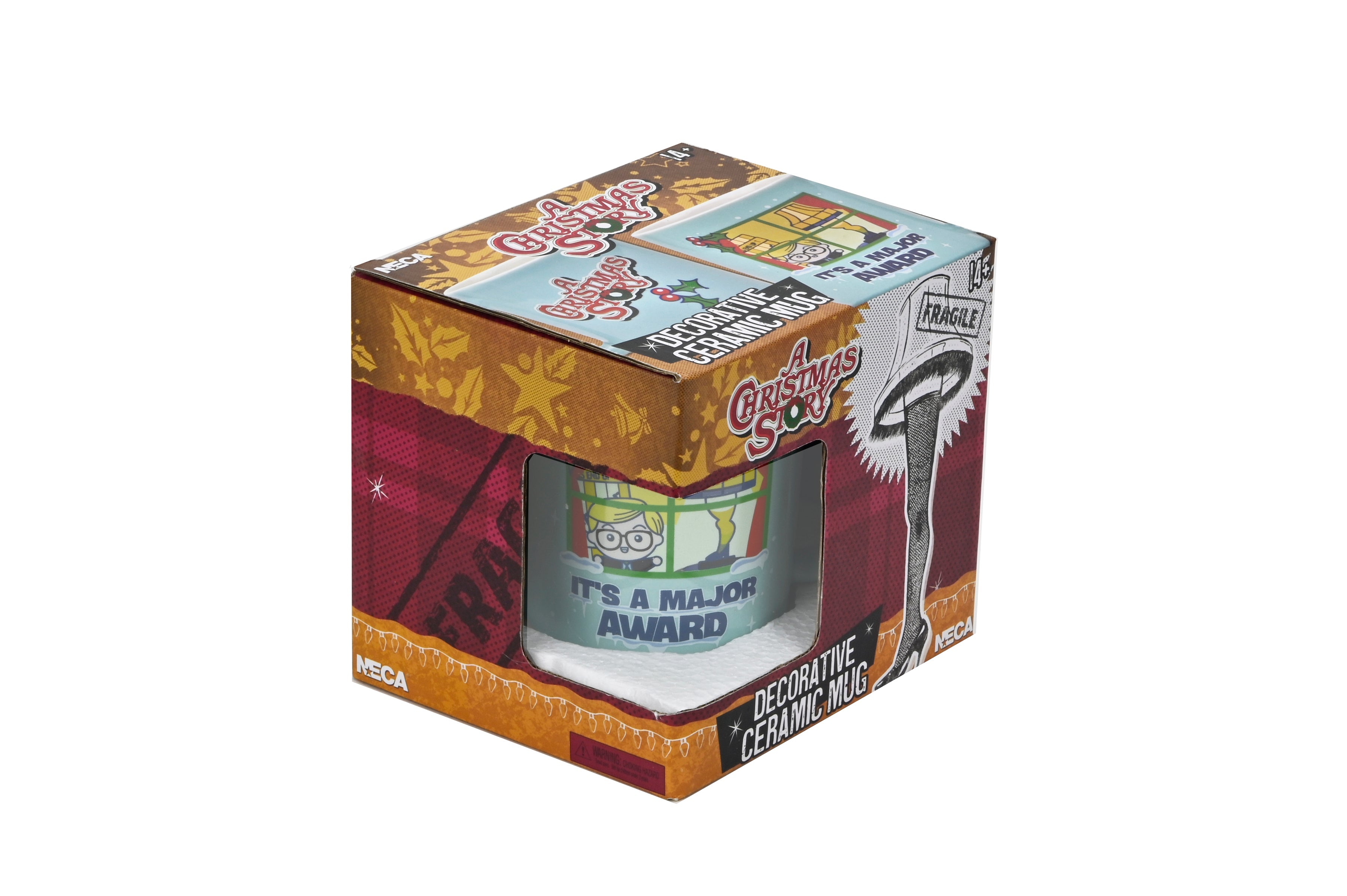 A Christmas Story - Ralphie & Leg Lamp Decorative Ceramic Mug - Kidrobot.com