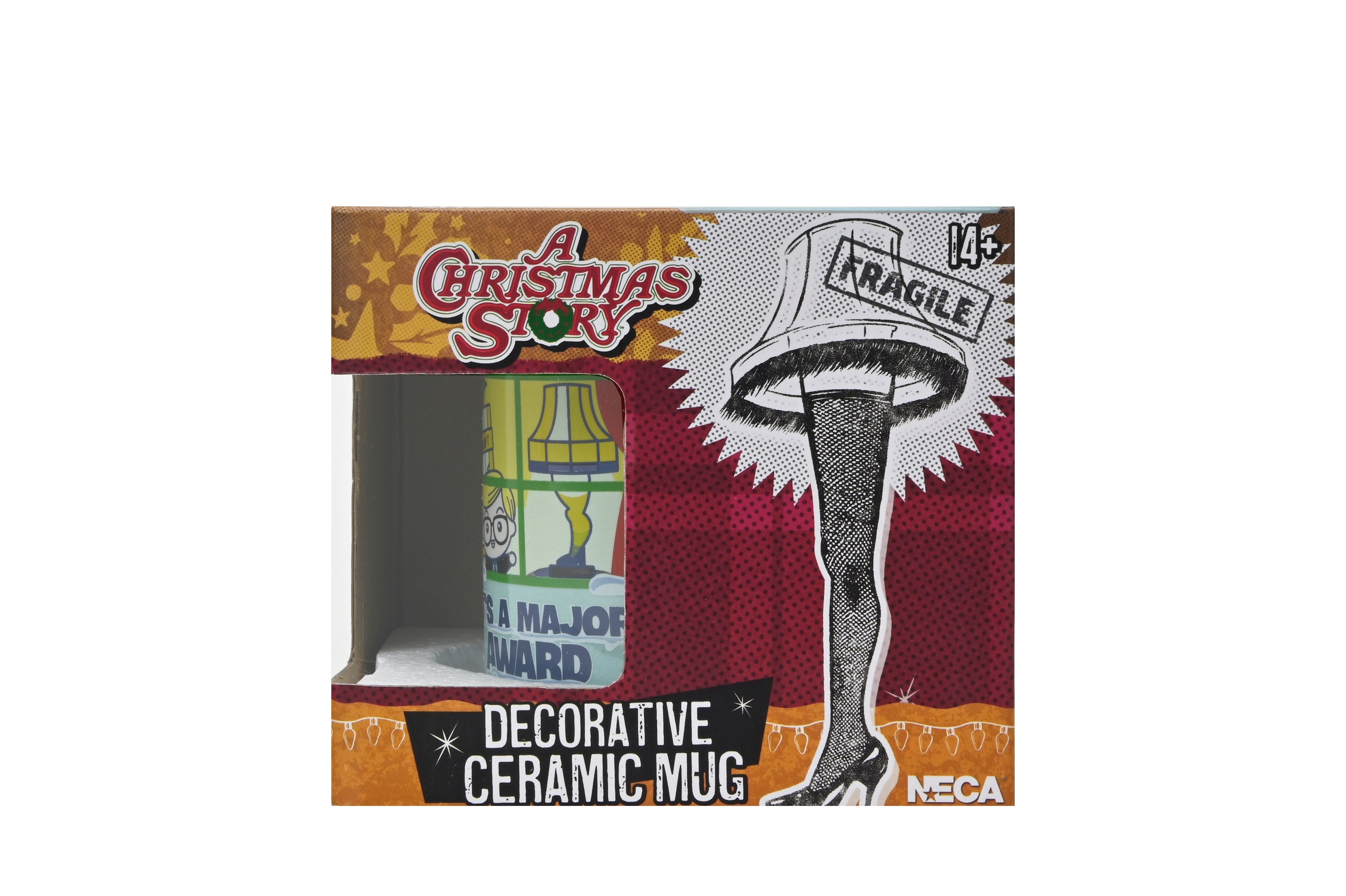 A Christmas Story - Ralphie & Leg Lamp Decorative Ceramic Mug - Kidrobot.com