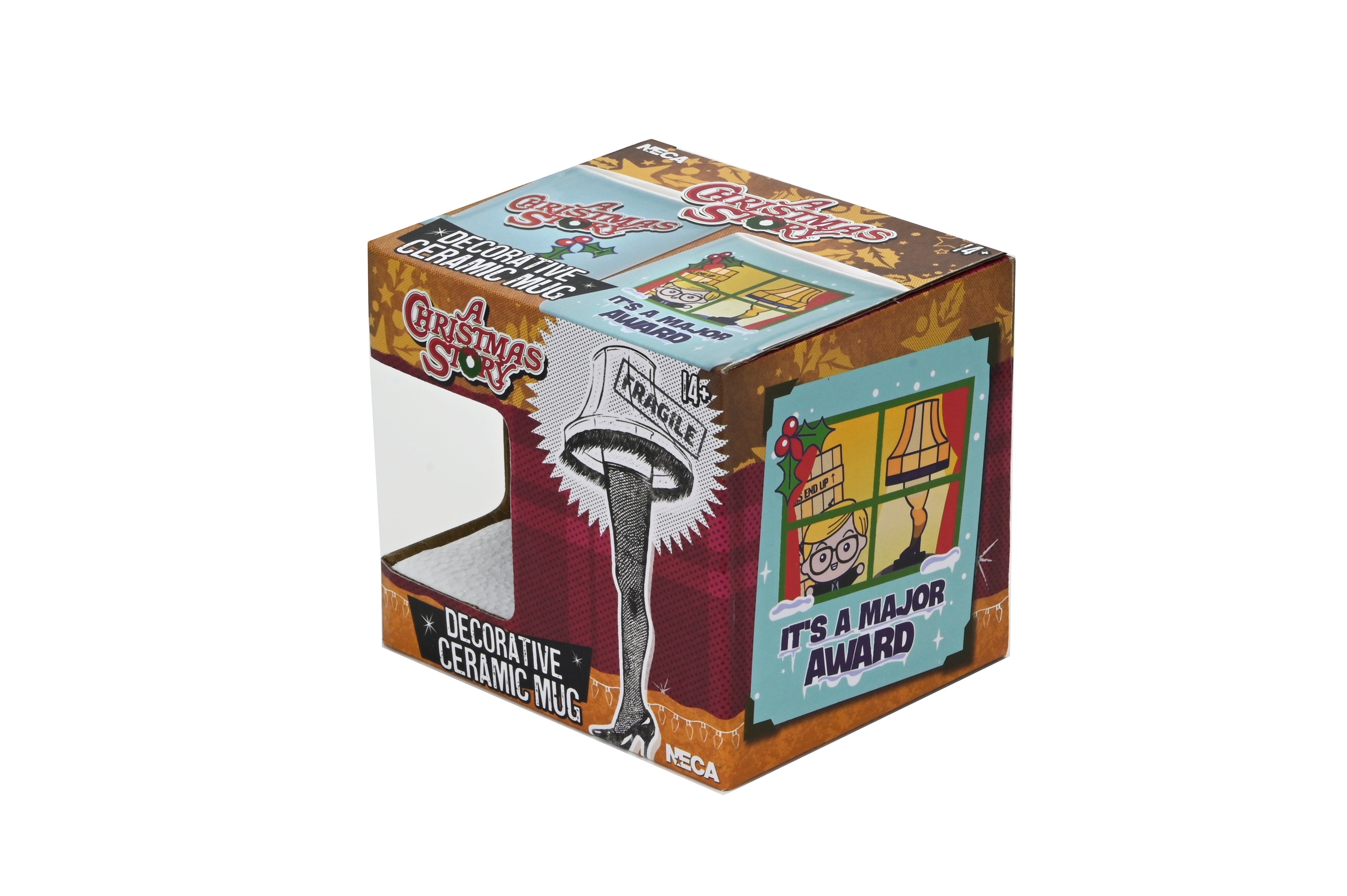 A Christmas Story - Ralphie & Leg Lamp Decorative Ceramic Mug - Kidrobot.com