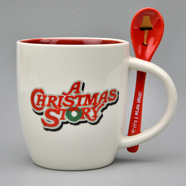 A Christmas Story - Ceramic Mug with Spoon - Kidrobot.com