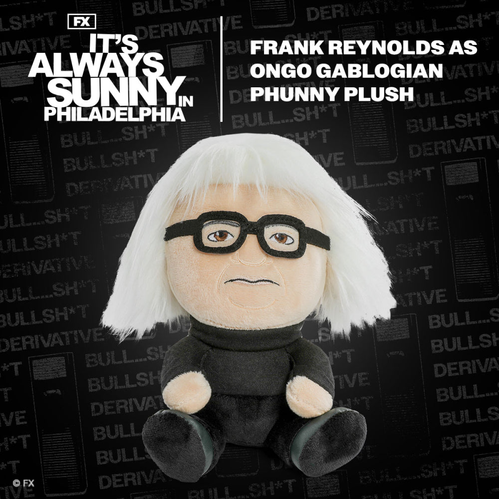 It’s Always Sunny in Philadelphia Frank Reynolds as Ongo Gablogian Phunny Plush - Kidrobot