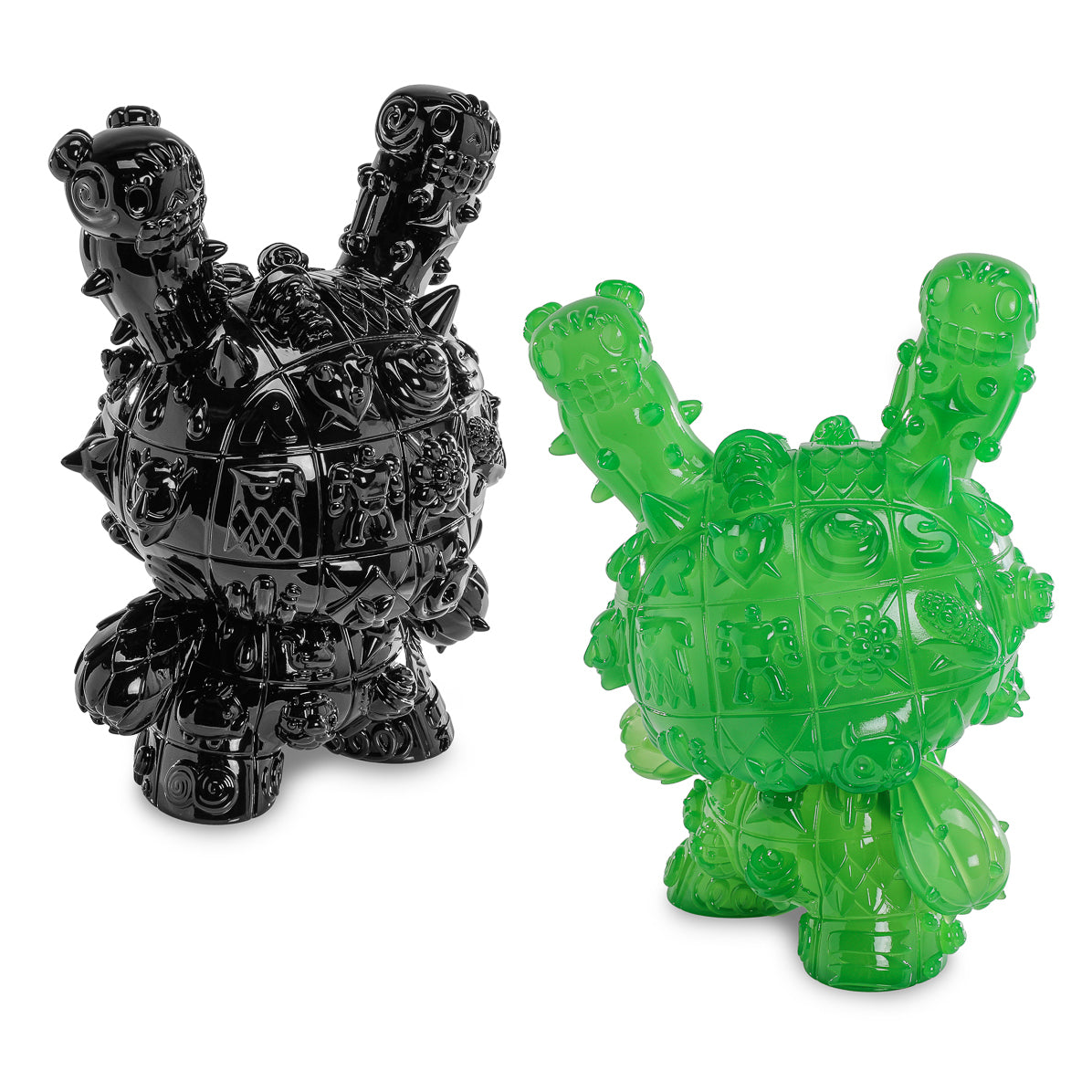 MONOLITH 8" Dunny 2-pack Bundle by ROBOT SODA - Onyx & Jade Limited Editions (PRE-ORDER) - Kidrobot - Shop Collectible Art Toys and Plush at Kidrobot.com