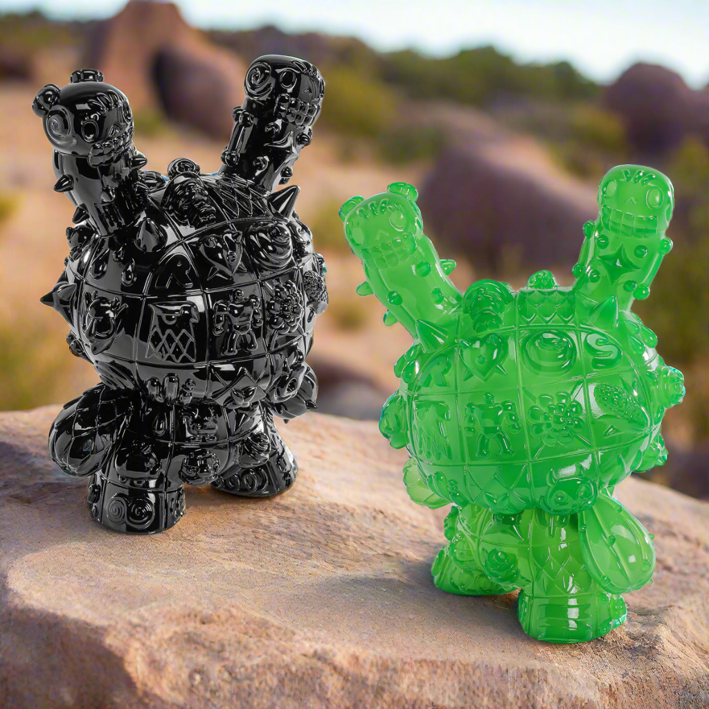 MONOLITH 8" Dunny 2-pack Bundle by ROBOT SODA - Onyx & Jade Limited Editions (PRE-ORDER) - Kidrobot - Shop Collectible Art Toys and Plush at Kidrobot.com