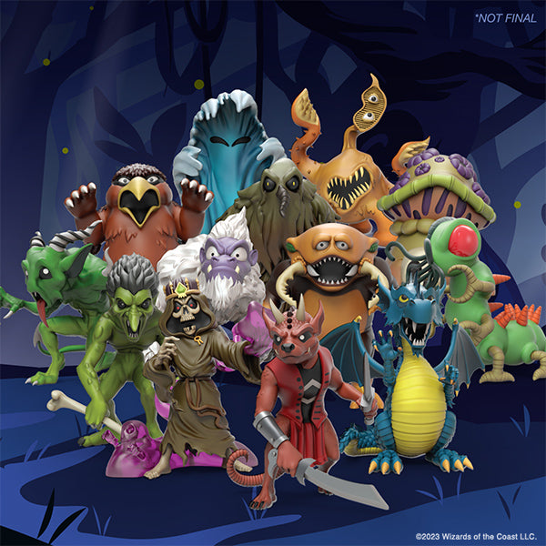 Dungeons & Dragons 3" Vinyl Minis - Monster Series 2: D&D 1st Edition - Kidrobot