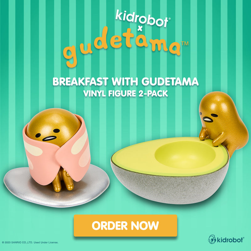 Breakfast with Gudetama Vinyl Figure 2-Pack