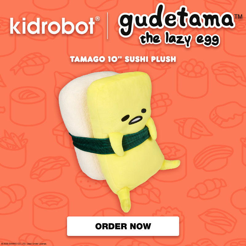 Gudetama™ Tamago 10" Sushi Plush (PRE-ORDER)