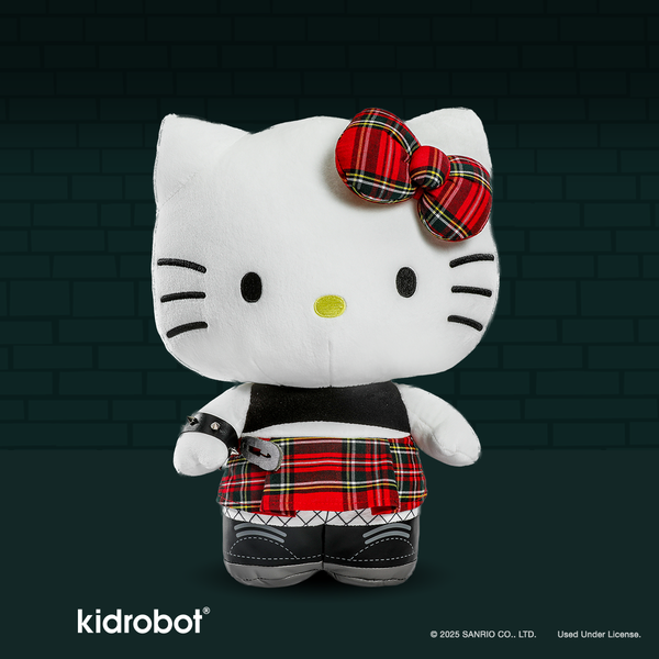 Hello Kitty® Punk Plush by Kidrobot | Kidrobot