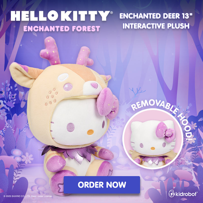 Hello Kitty® Enchanted Deer 13" Interactive Plush
