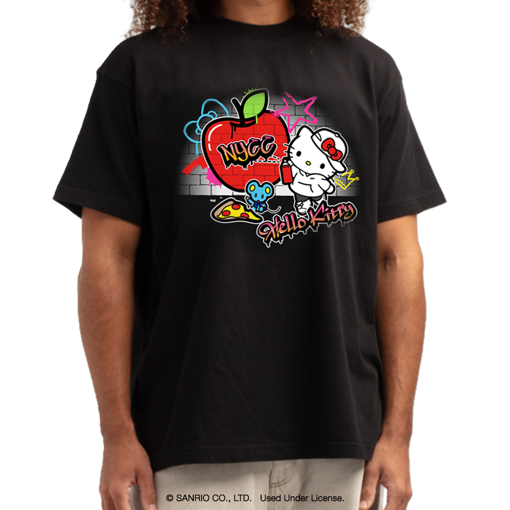 2026 CON EXCLUSIVE: Hello Kitty® NYC Graffiti T-Shirt (Limited Edition of 300) on Kidrobot.com