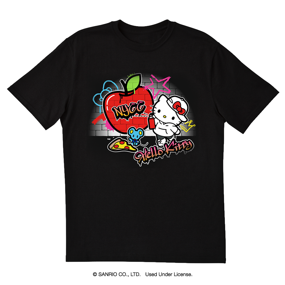 2026 CON EXCLUSIVE: Hello Kitty® NYC Graffiti T-Shirt (Limited Edition of 300) on Kidrobot.com