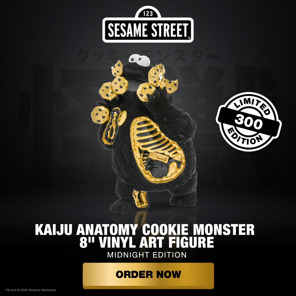 Sesame Street - Kaiju Anatomy Cookie Monster 8