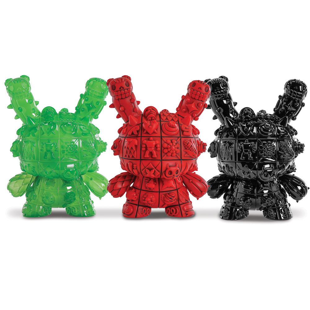 MONOLITH 8" Dunny Art Figures by ROBOT SODA - Complete Series Bundle - Jade, Onyx & Sangre Limited Editions (PRE-ORDER) - Kidrobot - Shop Collectible Art Toys and Plush at Kidrobot.com