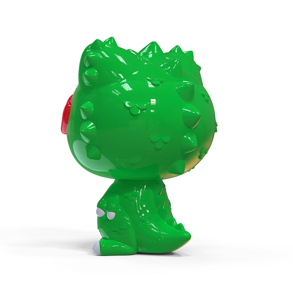 Hello Kitty® Green Kaiju 36" Art Giant Fiberglass Figure (PRE-ORDER) - Kidrobot