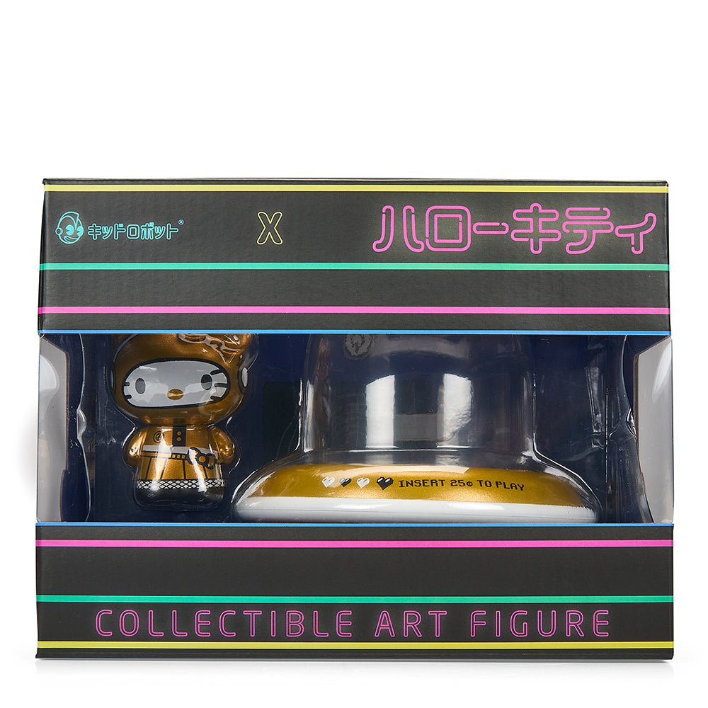 2023 CON EXCLUSIVE: Hello Kitty® UFO Medium Vinyl Figure - White and Gold Edition (Limited Edition of 400) (PRE-ORDER) - Kidrobot