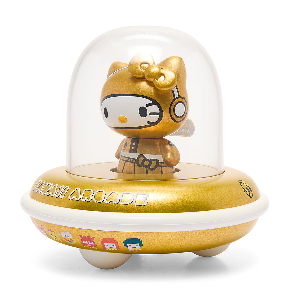 2023 CON EXCLUSIVE: Hello Kitty® UFO Medium Vinyl Figure - White and Gold Edition (Limited Edition of 400) (PRE-ORDER) - Kidrobot