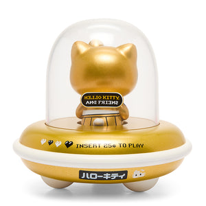2023 CON EXCLUSIVE: Hello Kitty® UFO Medium Vinyl Figure - White and Gold Edition (Limited Edition of 400) (PRE-ORDER) - Kidrobot