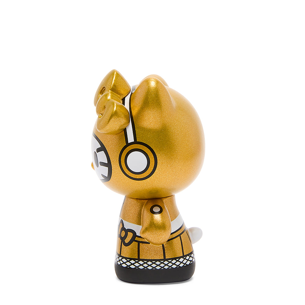 2023 CON EXCLUSIVE: Hello Kitty® UFO Medium Vinyl Figure - White and Gold Edition (Limited Edition of 400) (PRE-ORDER) - Kidrobot