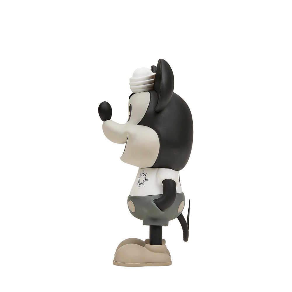 2023 CON EXCLUSIVE: Disney Mickey Mouse "Sailor M." Collectible Vinyl Figure by Pasa - Grayscale Edition - Kidrobot