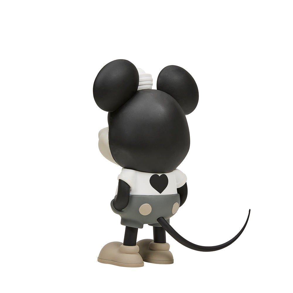2023 CON EXCLUSIVE: Disney Mickey Mouse "Sailor M." Collectible Vinyl Figure by Pasa - Grayscale Edition - Kidrobot