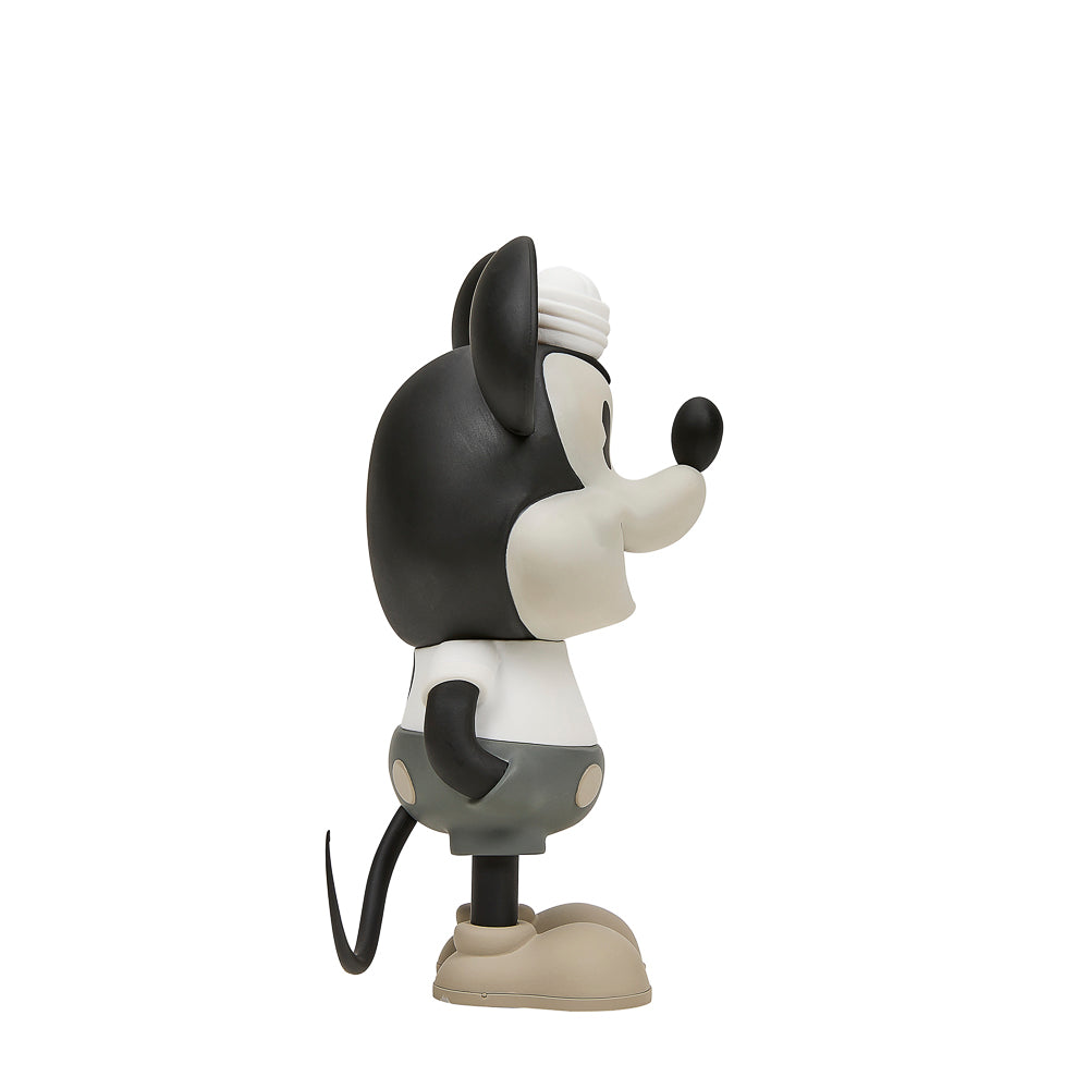 2023 CON EXCLUSIVE: Disney Mickey Mouse "Sailor M." Collectible Vinyl Figure by Pasa - Grayscale Edition - Kidrobot
